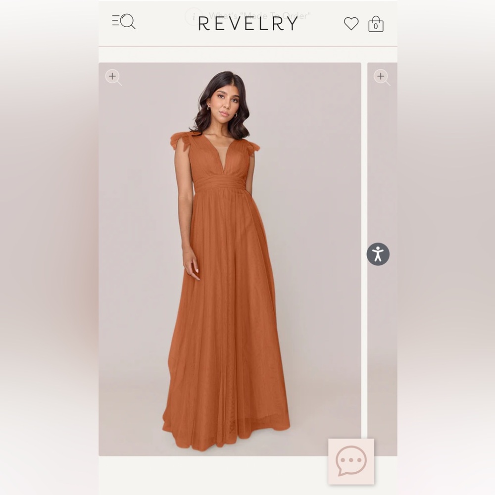 Revelry Rust Maxi Dress